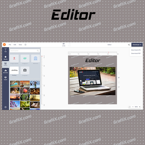 GrafitX - Free Online Graphic Design Maker - Photo and Image Creator