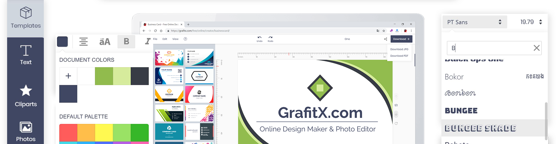 GrafitX - Free Online Graphic Design Maker - Photo and Image Creator