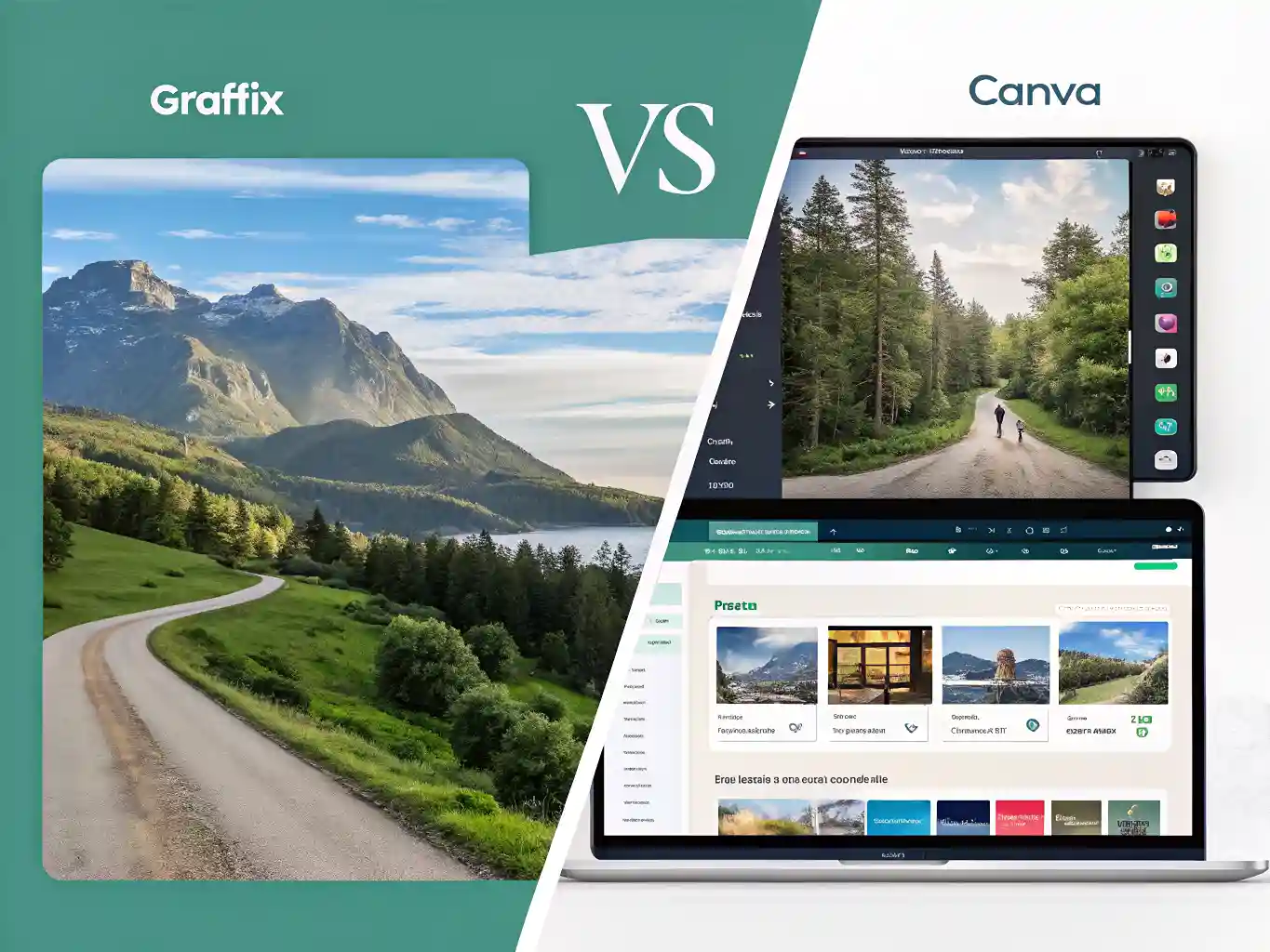 GRAFITX vs Canva: best editor choice in 2026